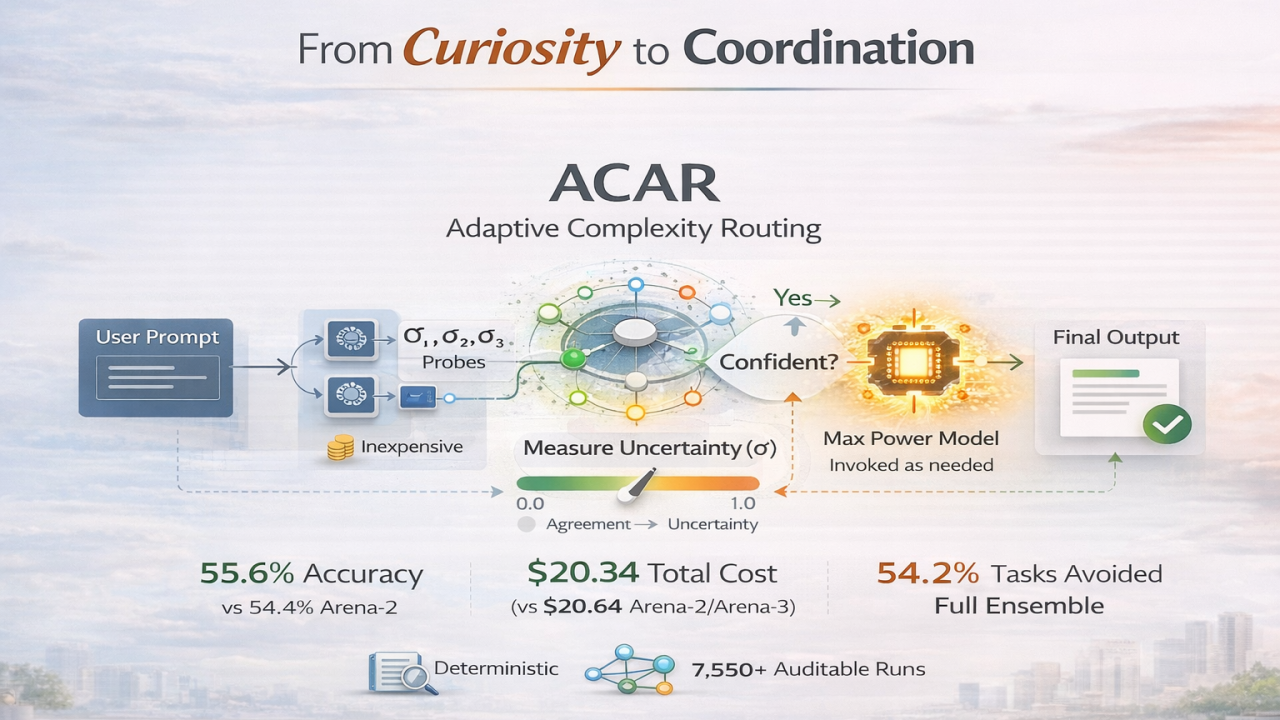 Curiosity, Cost, and Coordination: What ACAR Actually Is About